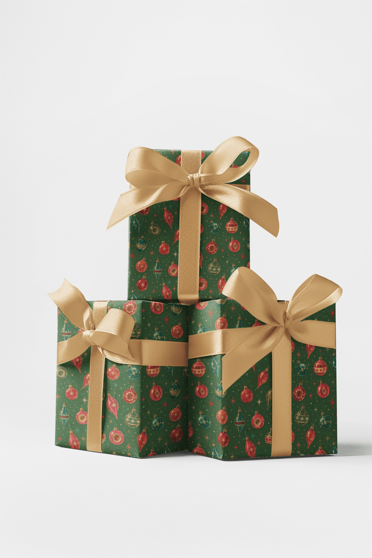 Sonesta Hotel Holiday Bauble Wrapping Paper