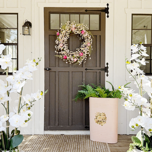 26 Inch Spring Blossom Wreath