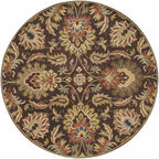Chesterton 1028 Hand Tufted Brown Wool Rug