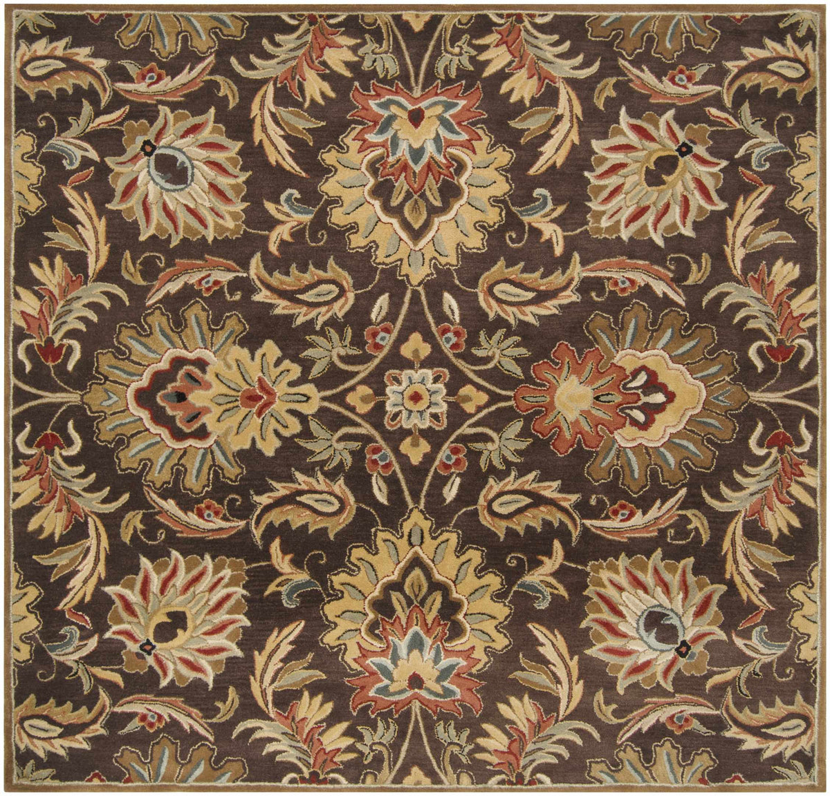 Chesterton 1028 Hand Tufted Brown Wool Rug