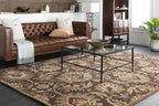 Chesterton 1028 Hand Tufted Brown Wool Rug