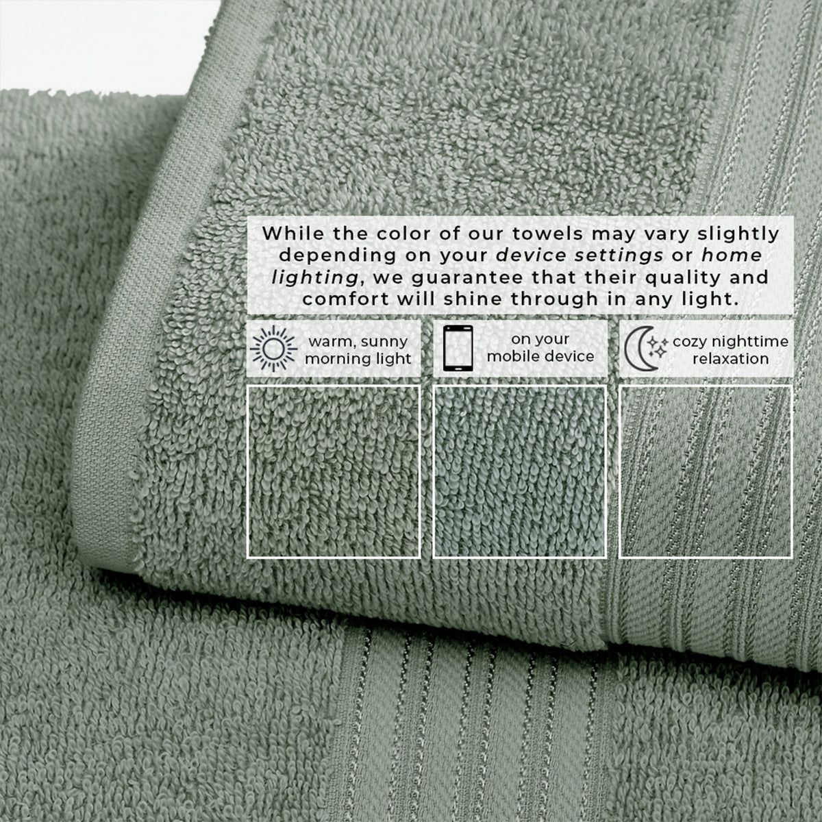 Cooper Collection Cotton Terry Bath Towel Set