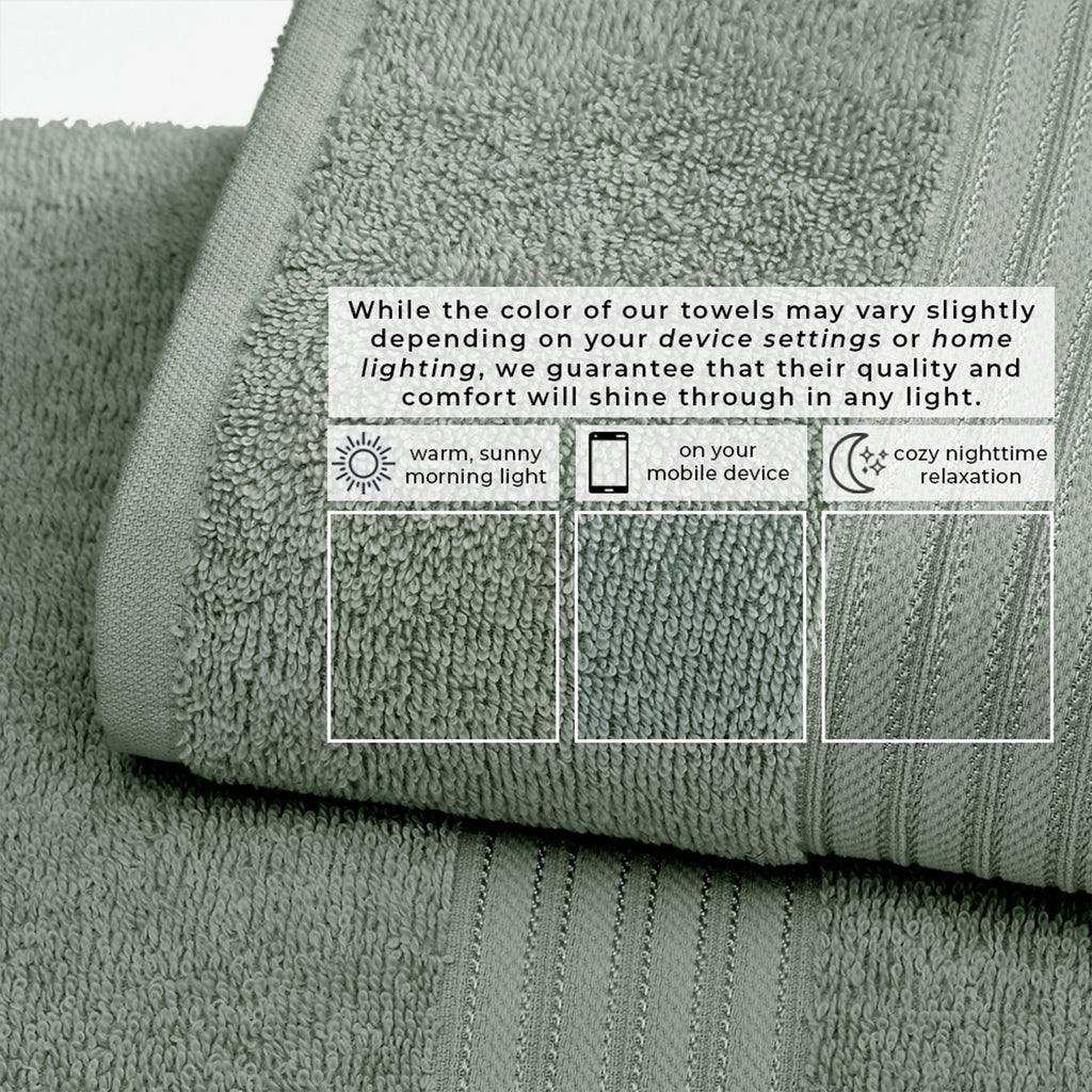 Cooper Collection Cotton Terry Bath Towel Set