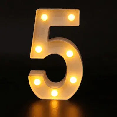 Decorative Alphabet LED