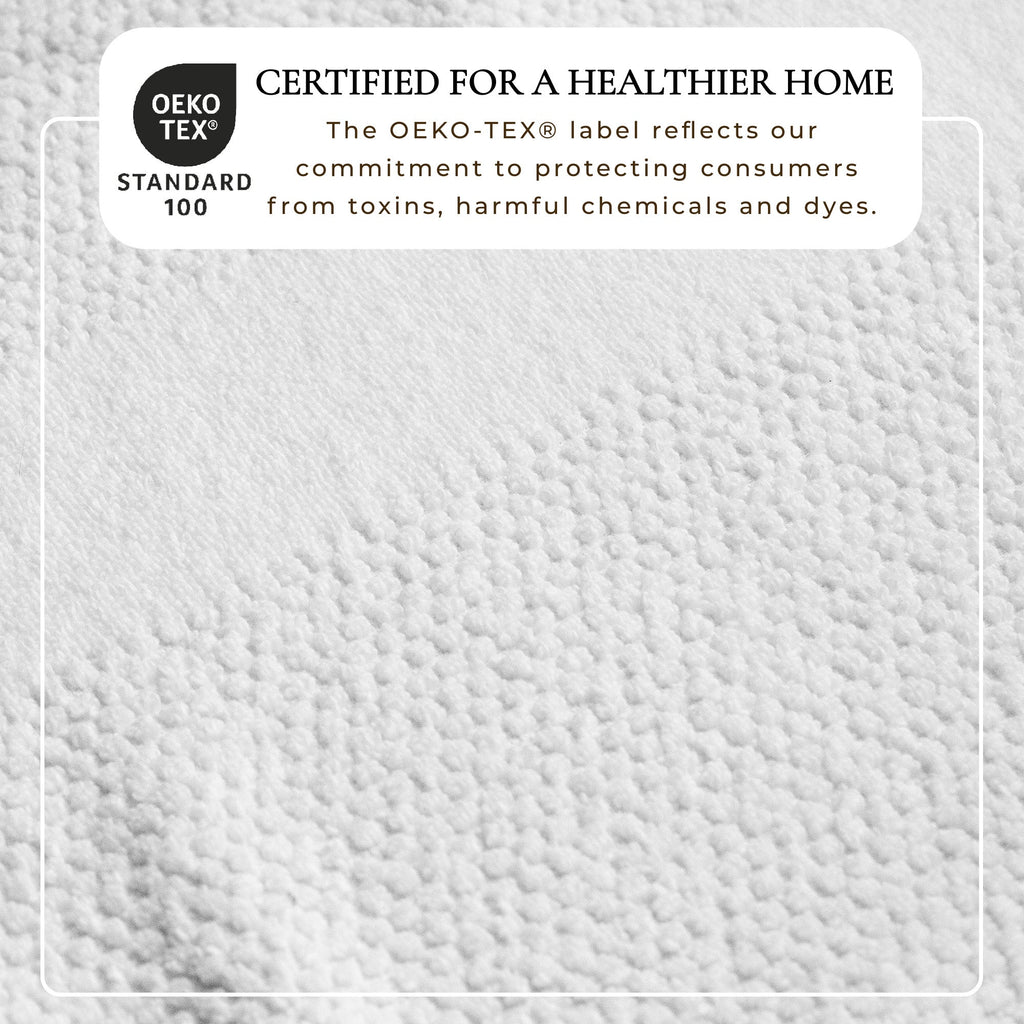 Marbella Collection Woven Texture Bath Towel Set by Great Bay Home