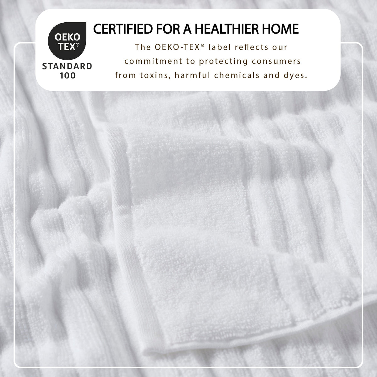 Karina Collection Luxury Combed Cotton Bath Towel Set
