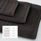 Karina Collection Luxury Combed Cotton Bath Towel Set