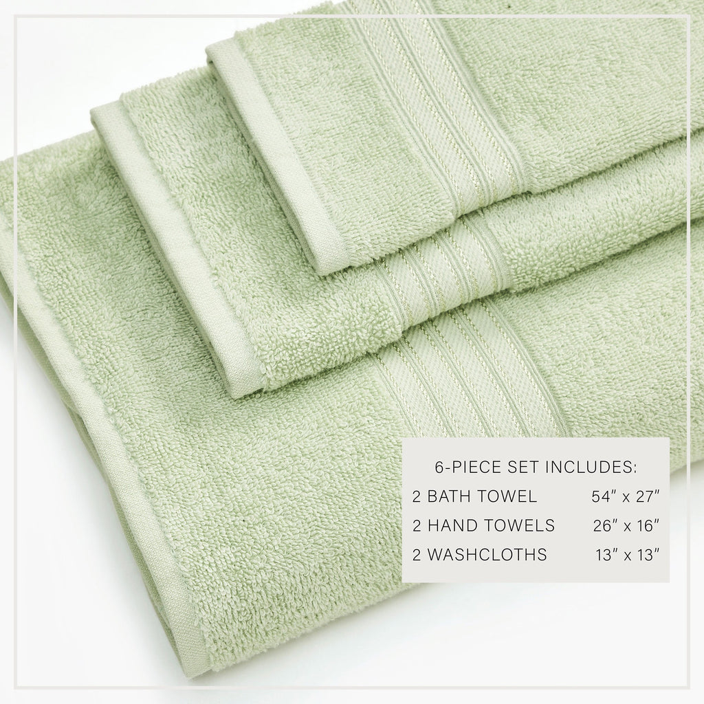Cooper Collection Cotton Terry Bath Towel Set