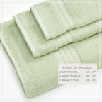 Cooper Collection Cotton Terry Bath Towel Set