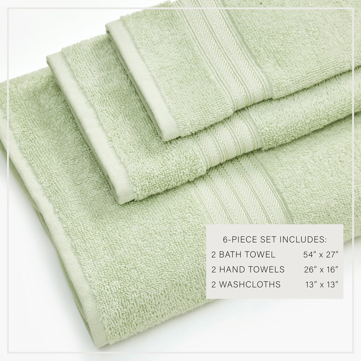 Cooper Collection Cotton Terry Bath Towel Set