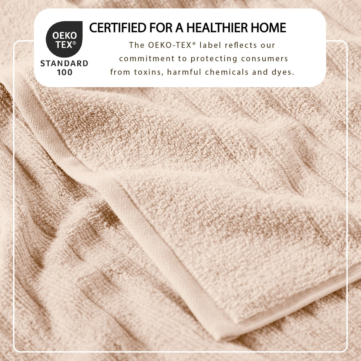 Karina Collection Luxury Combed Cotton Bath Towel Set