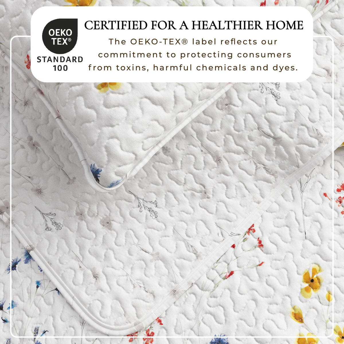 Marianne Wildflower Floral Quilt Set
