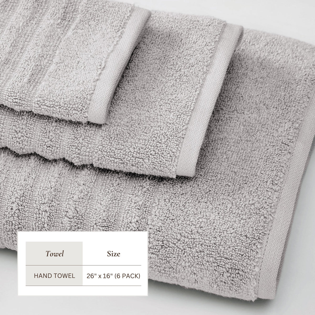 Karina Collection Luxury Combed Cotton Bath Towel Set